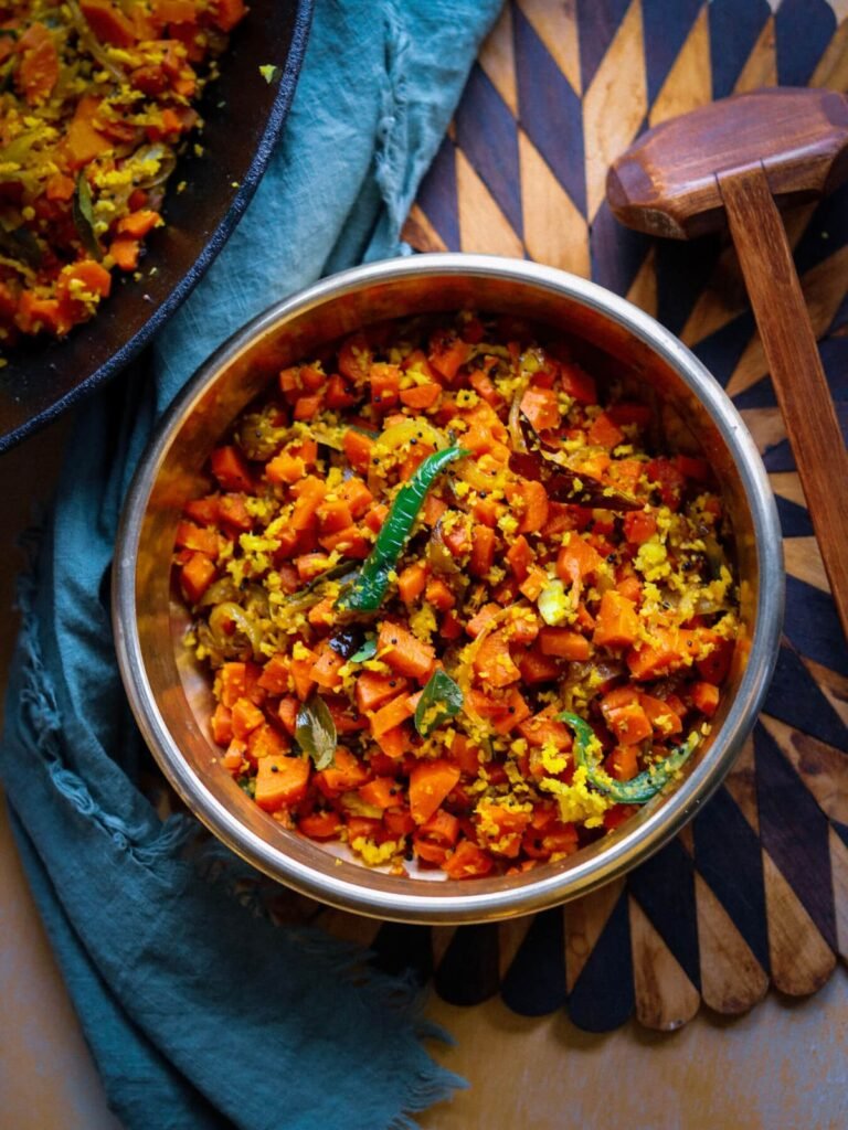 Carrot Poriyal